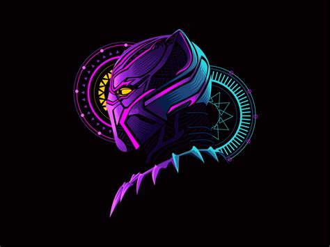 Black Panther By Vectto On Dribbble