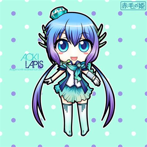 Vocaloid Aoki Lapis By Akage No On Deviantart