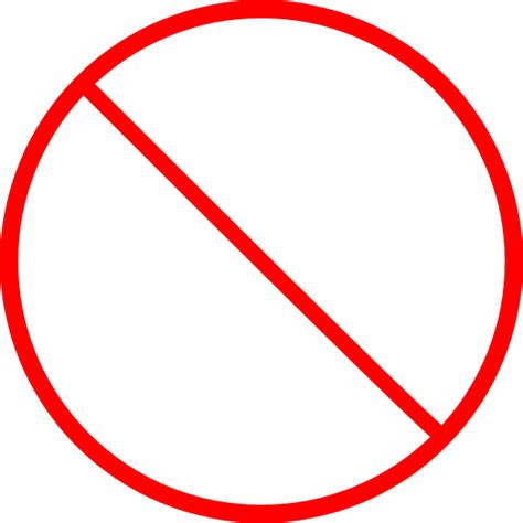 Transparent Not Allowed Sign No Background What Tools Can You Use To