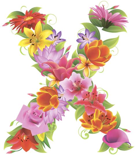 Download High Quality Flower Clipart Pink Alphabet Transparent Png