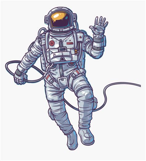 Astronaut Drawing Royalty Free Astronaut Drawing Hd Png Download Is