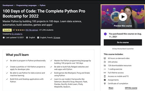 Best And Affordable Python Courses On Udemy