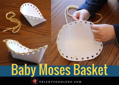 Their minds are always racing and their bodies never seem to stay still. This Baby Moses basket craft is great for toddler fine ...