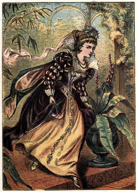 Vintage Ephemera: Book illustration, Cinderella, 1865