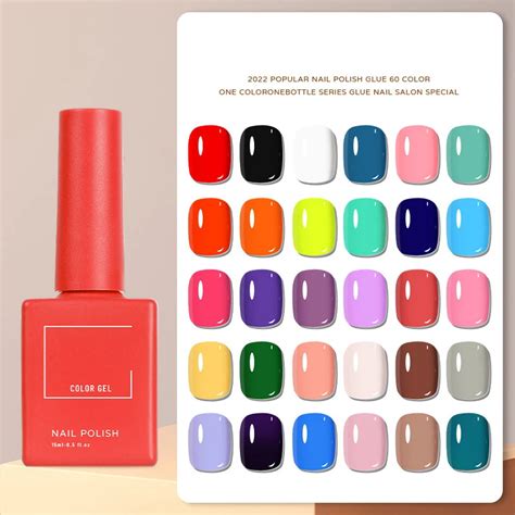 Factory Wholesale 60 Colors Vegan Gel Nail Polish Uv Led Gel Polish Kit