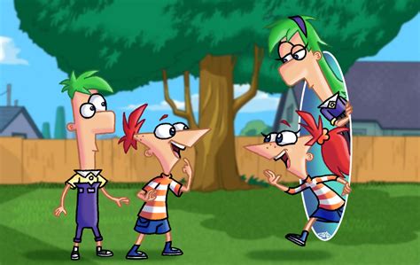 Phineas And Ferb Meet Phoebe And Fran By Supers0apy On Deviantart