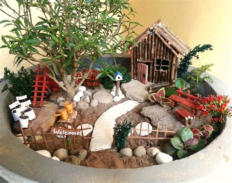Decorate Miniature Garden · How To Make A Garden Decoration · Home