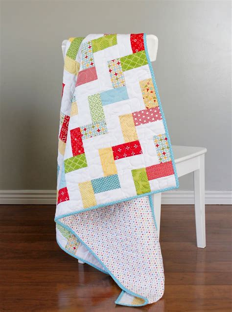 A Bright Corner Bright Baby Quilt