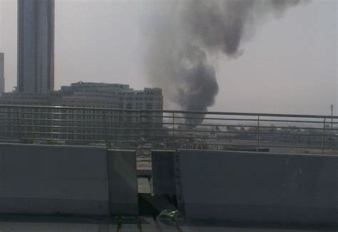 Fire Near Dubais Festival City Now Under Control Construction Week Online