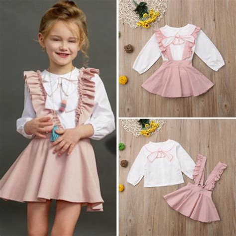 You'll receive email and feed alerts when new items arrive. Cute Toddler Kids Baby Girl Clothes Ruffle Tops Bib Tutu ...