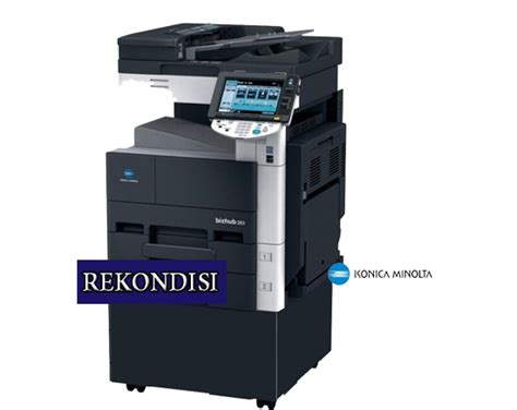 With this app, you can use many printing and scanning features. KONICA MINOLTA Bizhub 283 - Rental Mesin Fotocopy Semarang