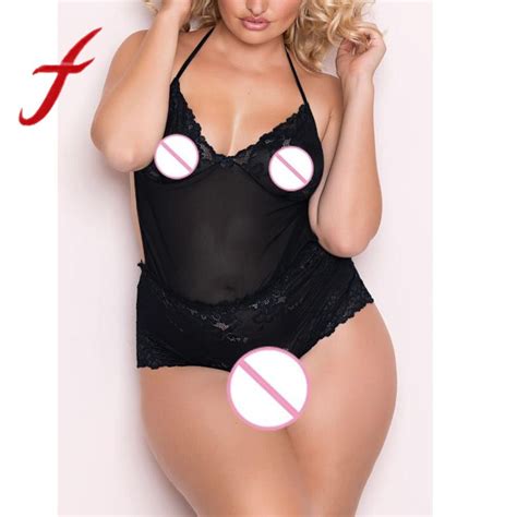 Aliexpress Buy Feitong Women Sexy Lingerie Plus Size Hot Lace V