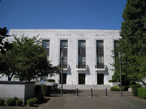 Oregon State Library Salem Oregon Libraries On
