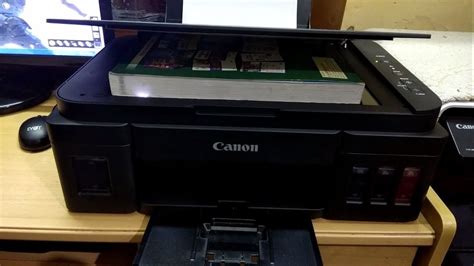 canon pixma g2000 g2002 g2012 ink tank printer scan copy test youtube