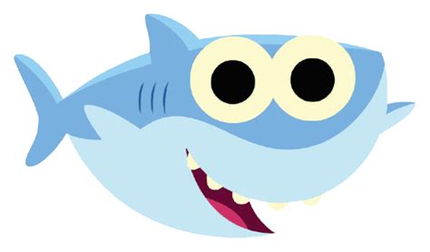 Baby Shark Cake Topper Png