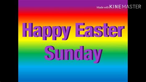 Happy Easter Sunday Youtube