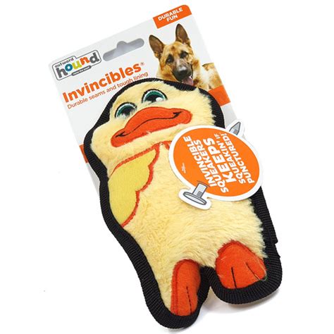 Outward Hound Invincibles Mini Plush Stuffing Less Dog Toy With