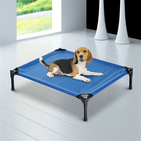 Pawhut Elevated Pet Bed Cool Cot Dog Sleep Folding Indoor Outdoor