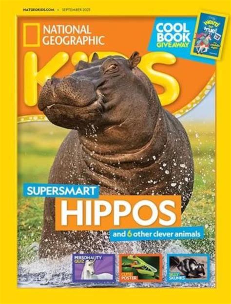 National Geographic Kids Magazine 12 Month Subscription Kids