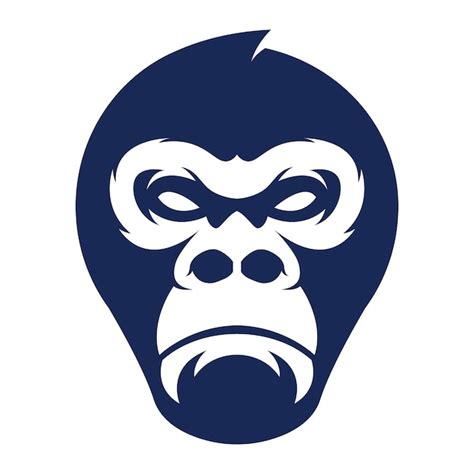 Premium Vector Monkey Face Logo Design