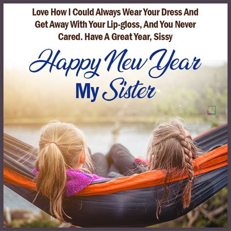 Happy New Year Wishes Messages For Sister Happy New Year To Sister