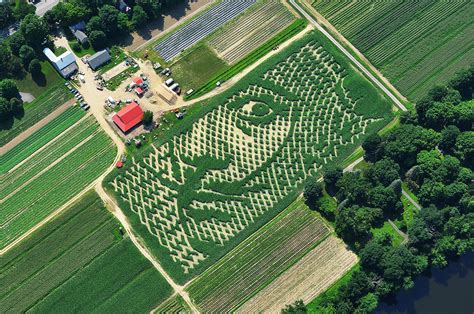 Americas Most Elaborate Corn Maze Is Made Of Gps And Math Wired