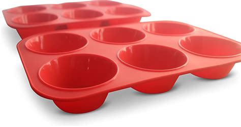 Xxl Jumbo Silicone Muffin Pan 35 Texas Sized Commercial Muffin Pan