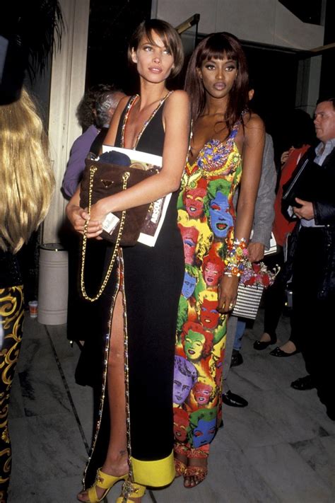 Christy Turlington Y Naomi Campbell 90s Fashion Fashion