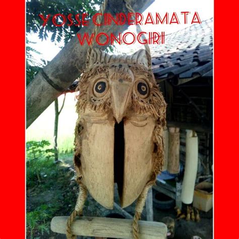 Jual Kentongan Burung Hantu Akar Bambu Indonesiashopee Indonesia