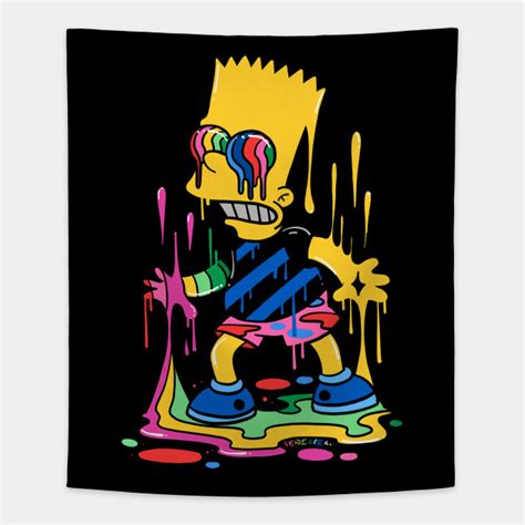 Simpson Background Drip Hypebeast Bart Simpson Bart Simpson Art