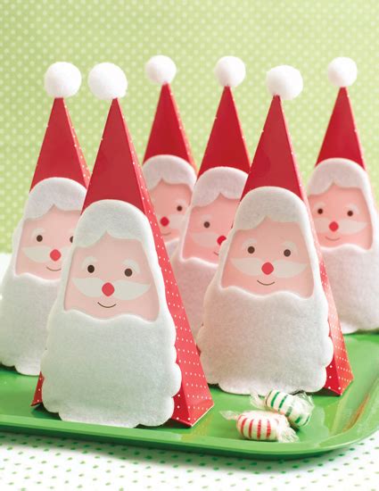 Martha Stewart Crafts Holiday Treat Boxes Santa