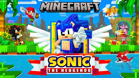 Sonic The Hedgehog Invade Minecraft Con Un Dlc