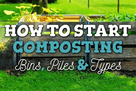 How To Start A Compost Pile Composting Infographic Pdf