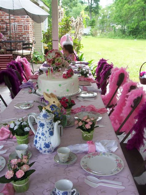 Its A Partyfor Little Girls Girls Tea Party Tea Party Table Tea