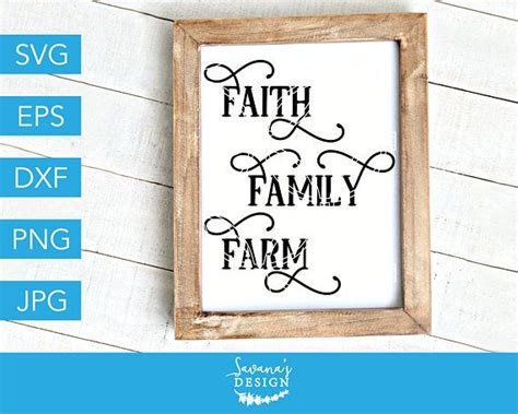 Download Faith Family Farm SVG, Faith SVG, Family SVG, Farm Svg ...