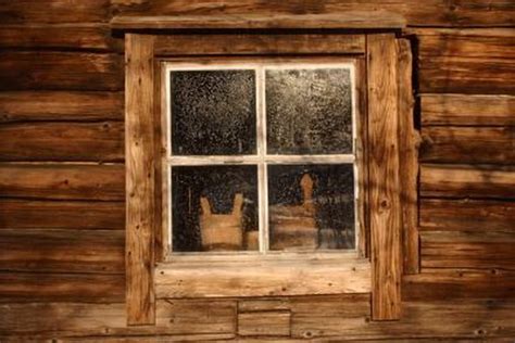 How To Frame The Exterior Of A Log Cabin Window Homesteady