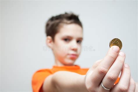 Children And Money Stock Image Image Of Golden Capital 24463557