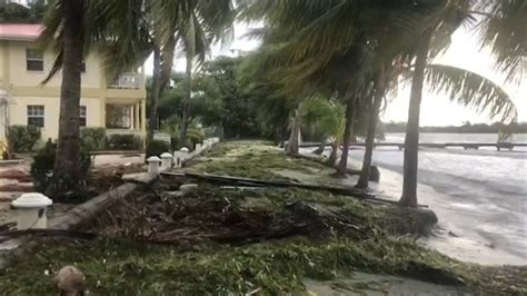 Cleanup In Belize After Hurricane Nana Made Landfall