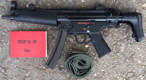Automatseriefeuerwaffe Maschinenpistole Original Heckler And Koch Hk Mp5