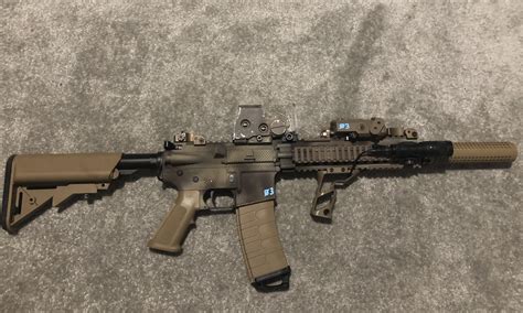Painted My Mk18 Today What Do You Guys Think Rairsoft