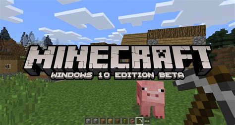 Minecraft Windows 10 Edition Beta Now Rolling Out Via Mojang Update