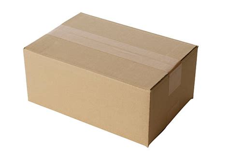 Closed Cardboard Box Top View Stock Photos Pictures And Royalty Free