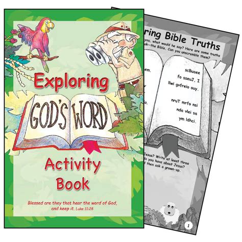 Activity Book Exploring Gods Word