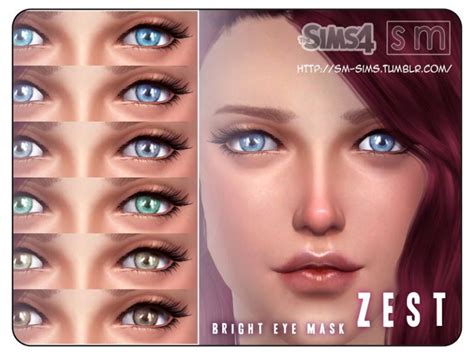 Zest Bright Eye Mask The Sims 4 Catalog