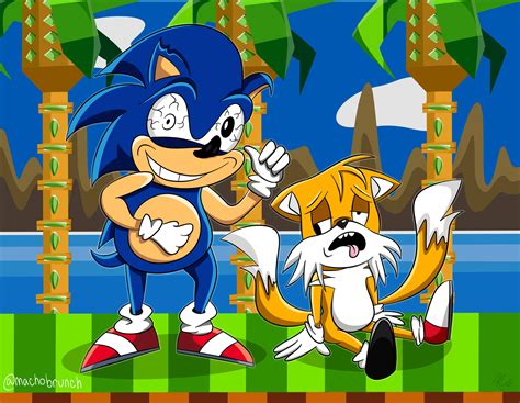 Sonic N Tails By Machobrunch On Newgrounds