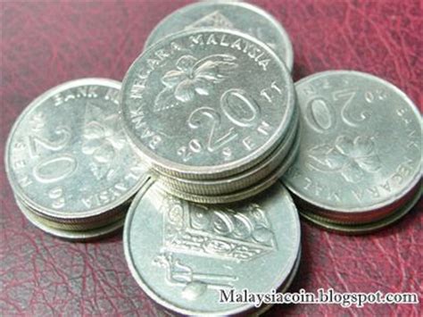 Jika anda tahu duit syiling lama yang manakah yang dicari oleh para pengumpul duit syiling lama. Harga duit syiling 20 sen mengikut tahun - Malaysia Coin
