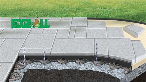 How To Install Landscape Edging Pavers Pagwelove