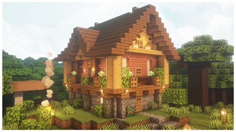 Minecraft Cosy House Tutorial Easy Youtube