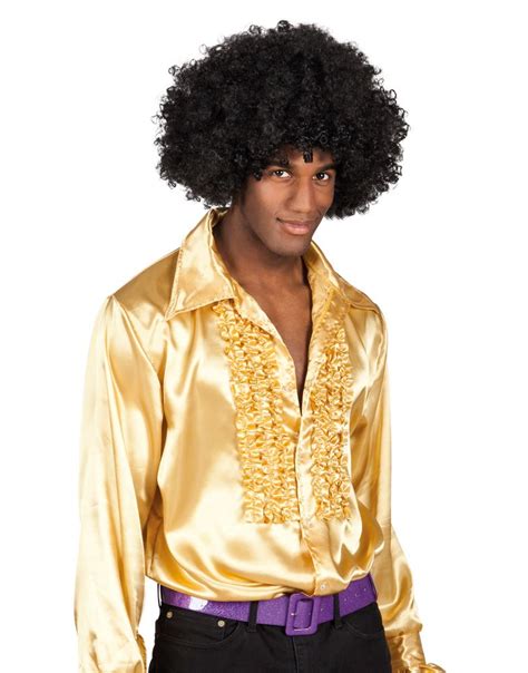 adult mens disco ruffle shirts frilly 1970s 70s fancy dress costume ebay