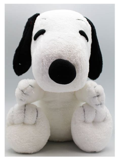 Peanuts Snoopy Medium Size Smiling Kids Plush Toy 12in